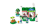 Model LEGO Animal Crossing 77055 z detalami sklepu, ogrodem i akcesoriami modowymi