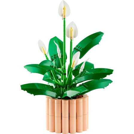 Detal skrzydłokwiatu LEGO Botanicals 11504 z realistycznymi elementami i kwiatami