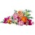 Różnorodne kwiaty z zestawu LEGO Botanicals 10342 w naturalnej aranżacji bukietu