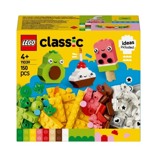 Zestaw LEGO Classic Kreatywne smakołyki z 150 elementami i kolorowymi klockami LEGO® w opakowaniu 140x155 mm