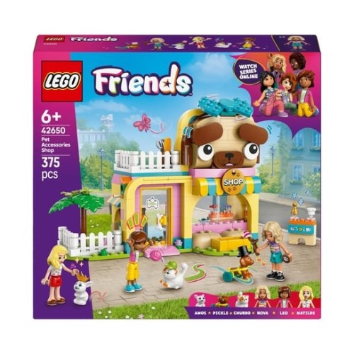 LEGO Friends Sklep z akcesoriami dla zwierząt 42650 z figurkami i akcesoriami od LEGO®