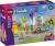 Zestaw LEGO Friends Stoisko z lodami i balonami 42692 z rowerem i minilaleczkami w akcji