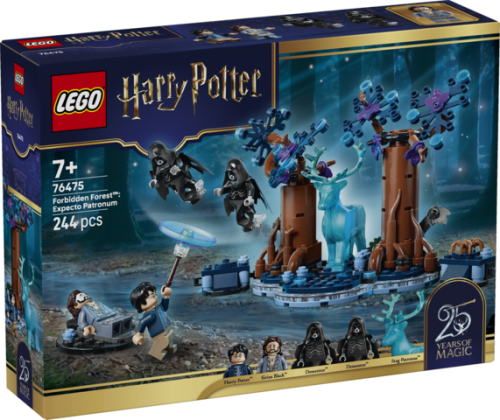 LEGO Harry Potter Zakazany Las Expecto Patronum 76475 z minifigurkami i drzewami