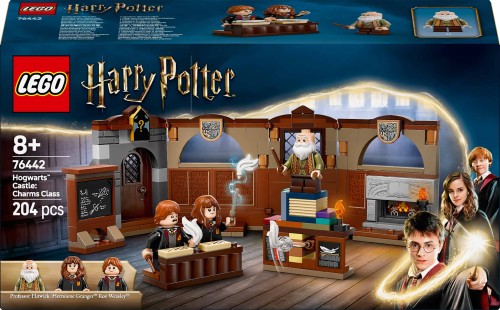 Zestaw LEGO Harry Potter Zamek Hogwart Zajęcia z zaklęć i uroków 76442 z klasą i minifigurkami