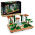 LEGO Icons Fontanna w ogrodzie 10359 detal fontanny i roślin - model LEGO®
