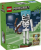 LEGO Minecraft Szkielet 21594 duża figurka szkieletu z ruchomymi częściami i trawiastą podstawą