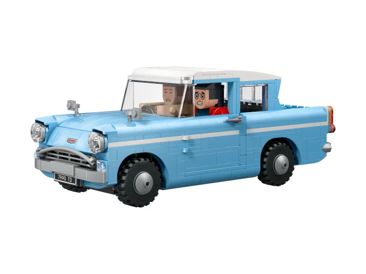 Mechanizm otwierania drzwi i bagażnika w zestawie LEGO Harry Potter 76470