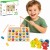 Drewniana gra Łowienie Rybek TOOKY TOY z planszą i rybkami z literkami