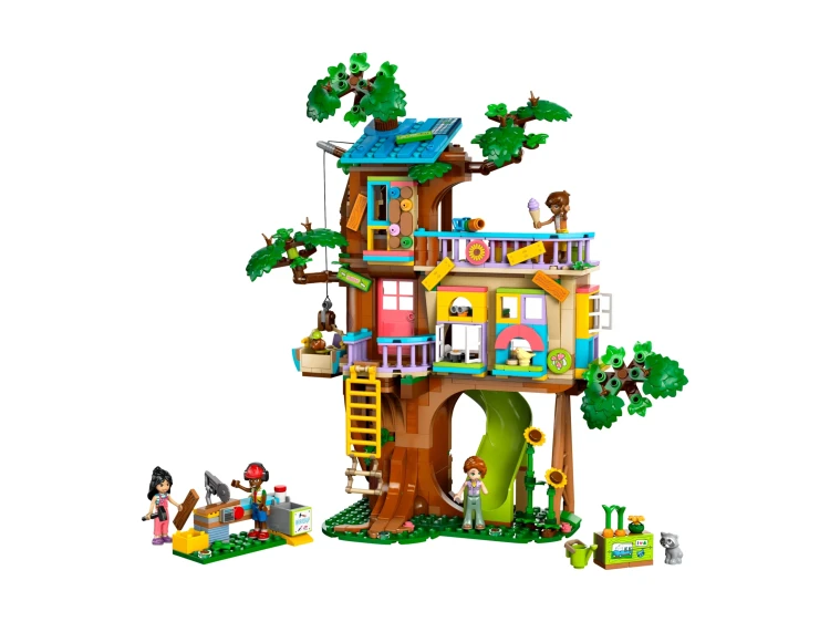Zestaw LEGO Friends 42652 z minilaleczkami i zwierzętami podczas zabawy