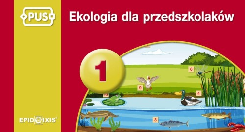 Okładka edukacyjnej książeczki Ekologia dla przedszkolaków 1 marki EPIDEIXIS z ilustracją przyrody i dziećmi