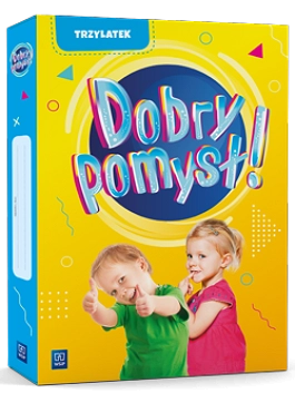 Pakiet Dobry pomysł! Trzylatek WSIP PODRĘCZNIKI - zestaw kart aktywności i zabaw edukacyjnych dla trzylatków