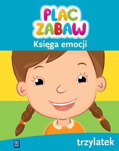 Trójdzielna układanka Plac zabaw Księga emocji Trzylatek od WSIP PODRĘCZNIKI, wspierająca naukę emocji u dzieci