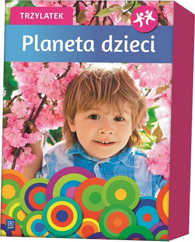 Planeta dzieci Box Trzylatek WSIP PODRĘCZNIKI - zestaw edukacyjny dla dzieci trzyletnich z kartami pracy i modułem kodowania
