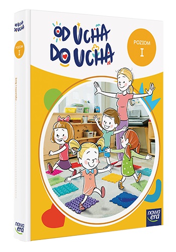 Zestaw kart edukacyjnych dla 3-latków Wychowanie przedszkolne OD UCHA DO UCHA wydawnictwa Nowa Era w formacie 305x220 mm