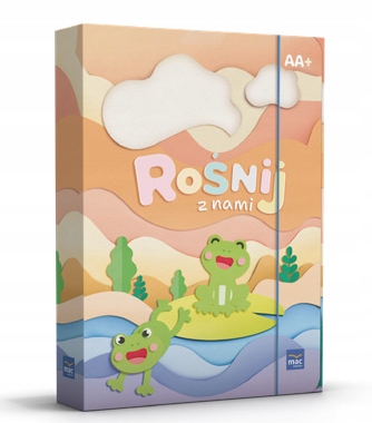 Pakiet edukacyjny Rośnij z nami. Poziom A i A+ MAC PODRĘCZNIKI z kartami pracy i wyprawką plastyczną