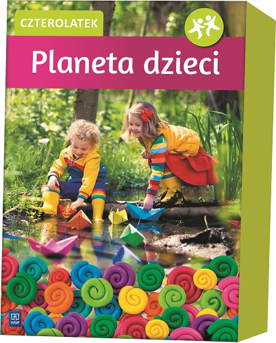 Planeta dzieci Box Czterolatek WSIP PODRĘCZNIKI — komplet edukacyjny dla czterolatków do nauki i zabawy