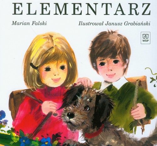 Elementarz Mariana Falskiego wydawnictwa WSIP PODRĘCZNIKI z kolorowymi ilustracjami Janusza Grabiańskiego