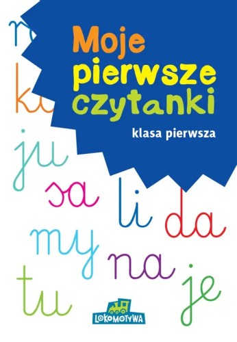 Okładka książki Lokomotywa 1 Moje pierwsze czytanki wydawnictwa GDAŃSKIE WYDAWNICTWO OŚWIATOWE w formacie 290x200 mm