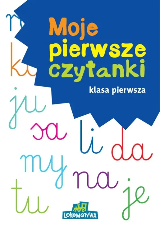 Okładka książki Lokomotywa 1 Moje pierwsze czytanki wydawnictwa GDAŃSKIE WYDAWNICTWO OŚWIATOWE w formacie 290x200 mm