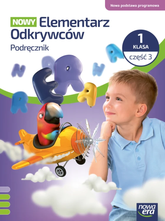 Podręcznik NOWY Elementarz Odkrywców klasa 1 część 3 Nowa Era w miękkiej okładce, widok okładki