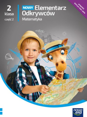 Podręcznik matematyczny Elementarz odkrywców NEON klasa 2 część 2 wydawnictwa Nowa Era, widok okładki