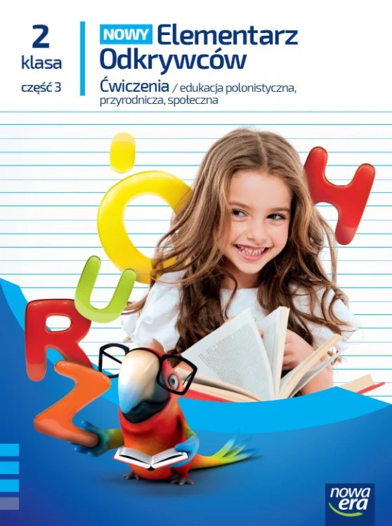 Elementarz odkrywców NEON klasa 2 część 3 zeszyt ćwiczeń edukacyjnych Nowa Era z miękką okładką
