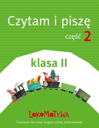 Okładka podręcznika Lokomotywa 2 czytam i piszę wydawnictwa GDAŃSKIE WYDAWNICTWO OŚWIATOWE w formacie 258x200x1 mm