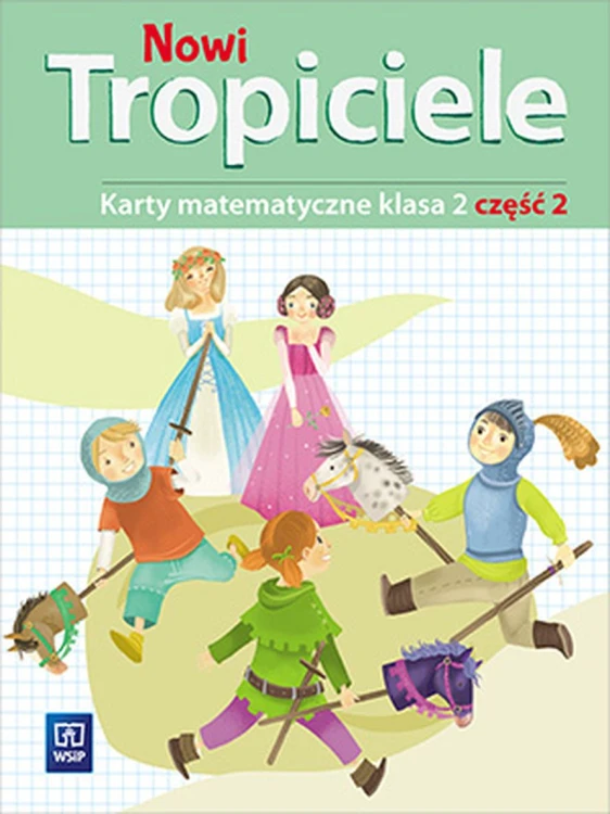 Karty matematyczne dla klasy 2 WSIP DOTACJA z ćwiczeniami na działania arytmetyczne i zadania geometryczne