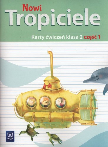 Okładka kart ćwiczeń Nowi tropiciele dla klasy 2 od wydawnictwa WSIP DOTACJA w formacie 273x205x1 mm