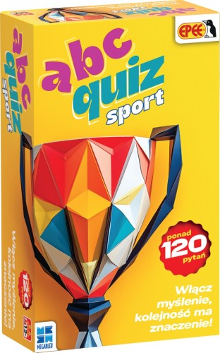 Gra ABC Quiz Sport Epee – karty do gry edukacyjnej w formacie 130x80 mm