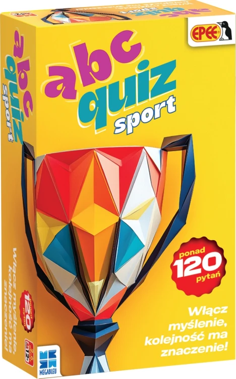 Gra ABC Quiz Sport Epee – karty do gry edukacyjnej w formacie 130x80 mm