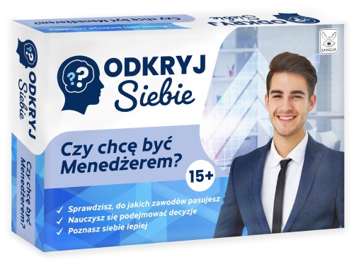 Zestaw narzędzi do samopoznania i doradztwa zawodowego Odkryj siebie KANGUR