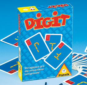 Digit – logiczna gra z patyczkami PIATNIK, rozwój spostrzegawczości i logiki