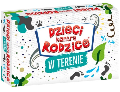 Rodzinna gra terenowa Dzieci kontra Rodzice W terenie od KANGUR na świeżym powietrzu