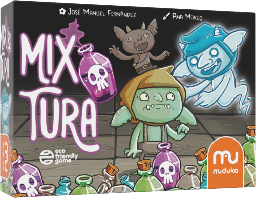 Mix Tura gra karciana Muduko PAP z goblinami i miksturami w pudełku