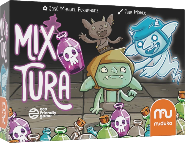 Mix Tura gra karciana Muduko PAP z goblinami i miksturami w pudełku