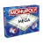 Widok na rozłożoną planszę i elementy Monopoly Mega rozszerzona gra ekonomiczna