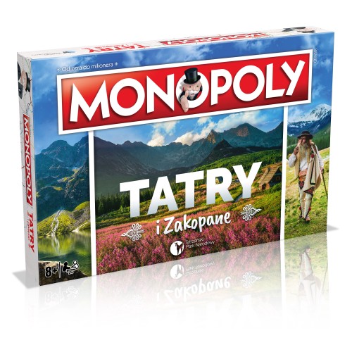 Monopoly Tatry i Zakopane - gra planszowa ekonomiczna od Winning Moves
