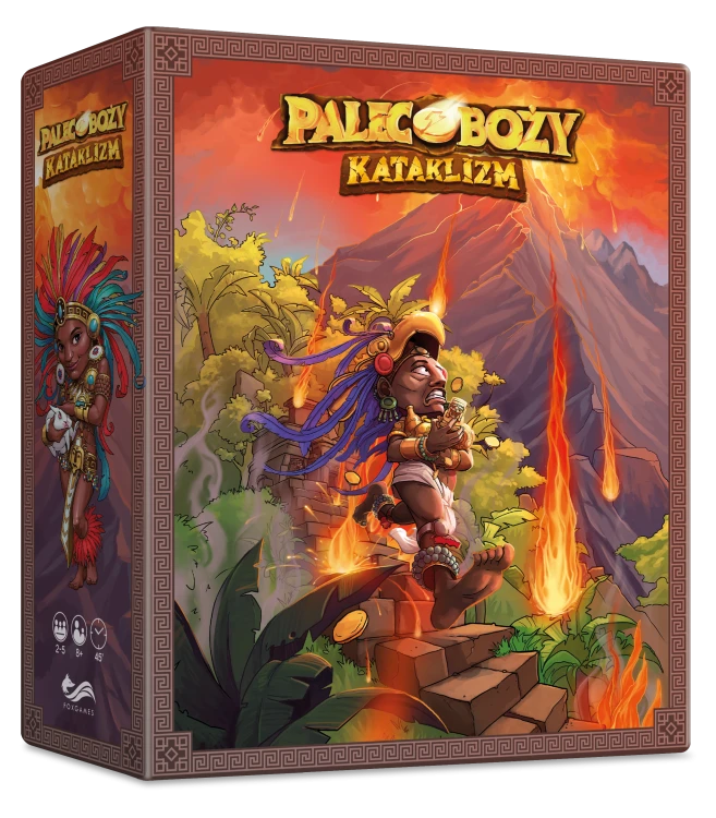 Palec Boży: Kataklizm - dodatek do gry zręcznościowej Fox Games, plansza i elementy