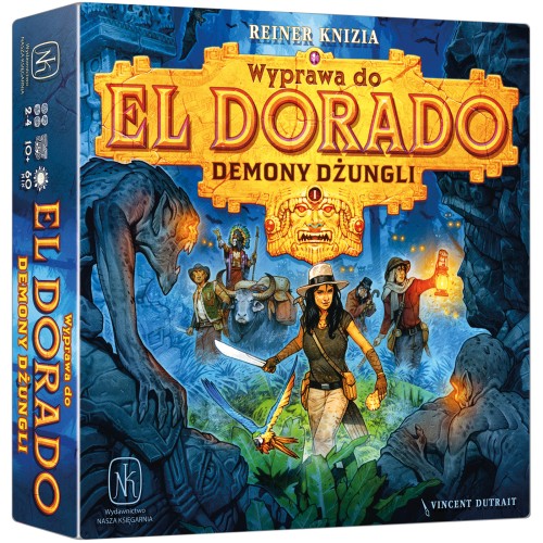 Dodatek Demony Dżungli do gry planszowej Wyprawa do El Dorado wydawnictwa NASZA KSIĘGARNIA