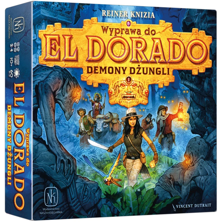 Dodatek Demony Dżungli do gry planszowej Wyprawa do El Dorado wydawnictwa NASZA KSIĘGARNIA