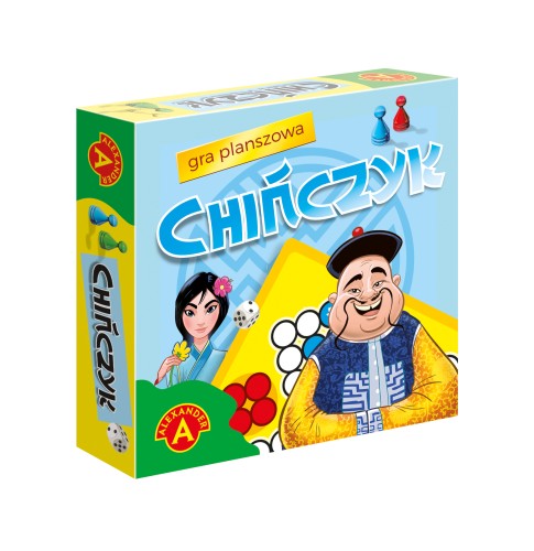 Plansza Chińczyk Mini 92x92 mm w kompaktowym formacie