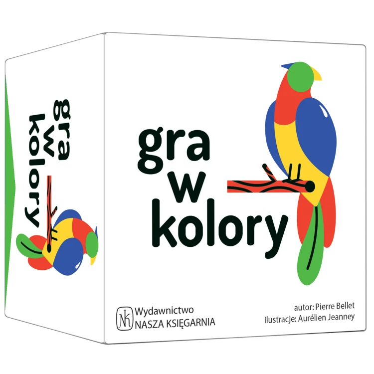 Gra w Kolory – gra karciana na spostrzegawczość dla dzieci i dorosłych 6+ od NASZA KSIĘGARNIA