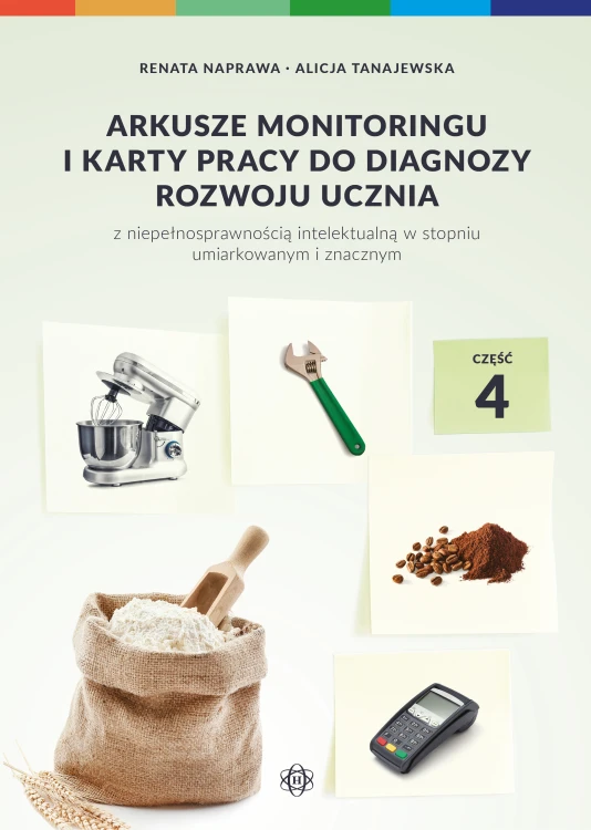 Arkusze monitoringu i karty pracy Harmonia — widok okładki