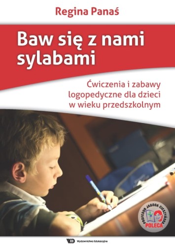 Okładka książki Baw się z nami sylabami – ćwiczenia logopedyczne Wydawnictwo Edukacyjne w formacie 205x145x1 mm