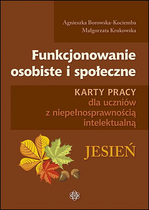 Funkcjonowanie osobiste i społeczne Jesień karty pracy w formacie 305x220 mm od Harmonia podręczniki