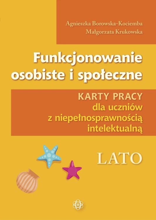 Okładka kart pracy Funkcjonowanie osobiste i społeczne Lato wydawnictwa Harmonia podręczniki