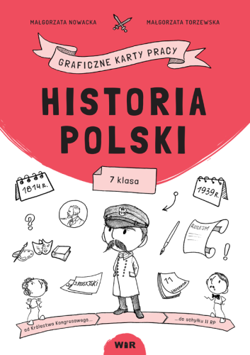 Graficzne karty pracy Historia Polski dla klasy 7 szkoły podstawowej wydawnictwa Wir (T)