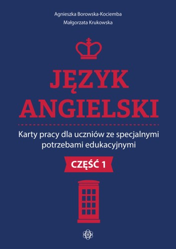 Okładka kart pracy do języka angielskiego dla uczniów ze specjalnymi potrzebami edukacyjnymi wydawnictwa Harmonia podręczniki