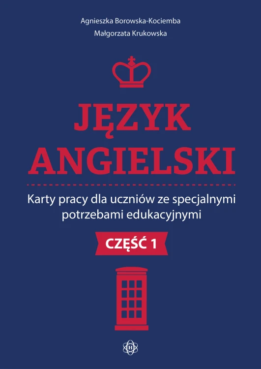 Okładka kart pracy do języka angielskiego dla uczniów ze specjalnymi potrzebami edukacyjnymi wydawnictwa Harmonia podręczniki